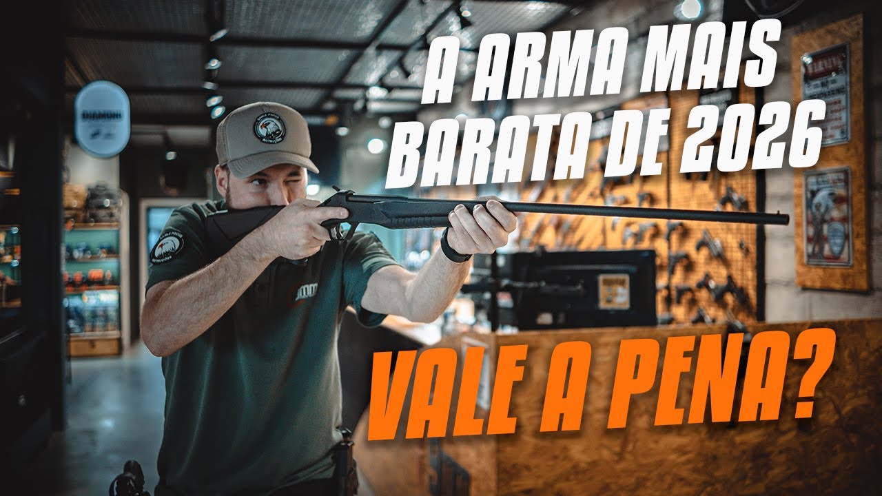 Essa é a Arma Mais Barata de 2026