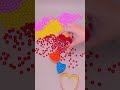 ✨ Beads Relaxation Focus Flow | Hypnotic Motion | Colorful Heart 💗 #asmrshorts #focus #relaxing #zen