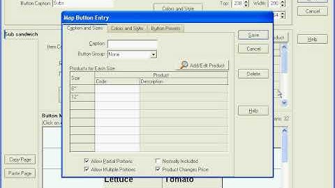 Menu Training 6-1 (Part 2): Super Button (Sub Sandwiches)