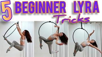 5 Aerial Hoop Beginner Moves and Tricks Aerial Hoop Tutorial