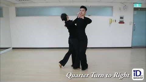 Quickstep Quarter Turn to Right