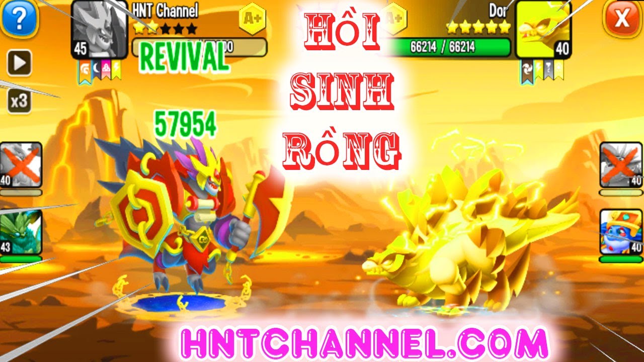 Dragon City Fan Hồi Sinh Rồng Của Redemption Conquest Dragon Hành Trình Cùi Bắp HNT Channel