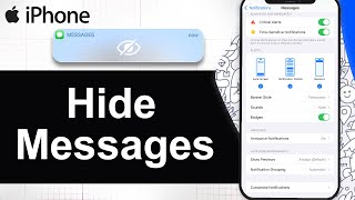 How To Hide Text Messages on iPhone (Step By Step)