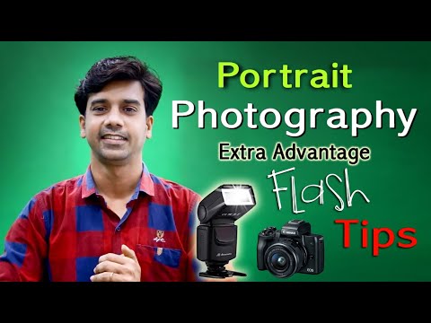 Portrait Photography Extra Advantege In Flash Light