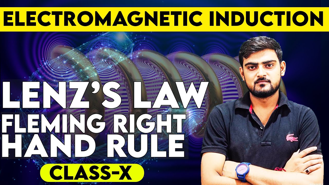 lenz's law of induction & Fleming right hand rule