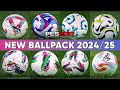 PES 2017 NEW BALL PACK 2025 AIO | Ballpack Season 2025 v1 | COMPATIBLE FOR ALL PATCHES