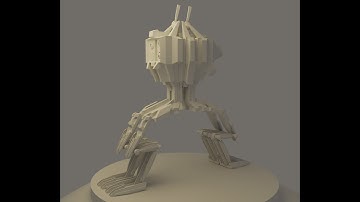 ROBOT 3D MODEL (PART 1) BLENDER