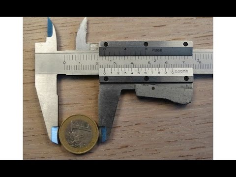 Video: Verschil Tussen Schuifmaat En Micrometer