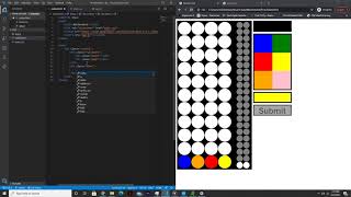 Making a Mastermind Game with HTML, JavaScript, and CSS: Part 1 (Making the HTML) screenshot 3