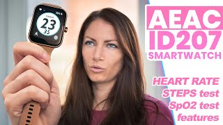 Aeac Id207 Smart Watch Review A Budget-Friendly Fitness Tracker With Impressive Features