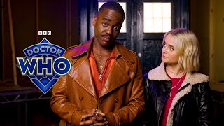 Getting Your Zen On with Ncuti and Millie | Boom | Doctor Who