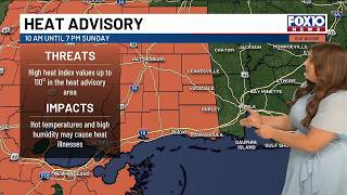 Dangerous heat likely; tropical development possible in Gulf