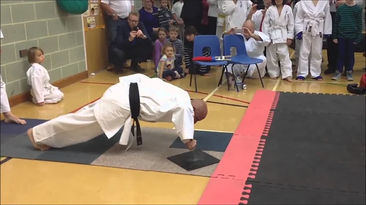 One finger press ups On a Nail - Michael Gooch