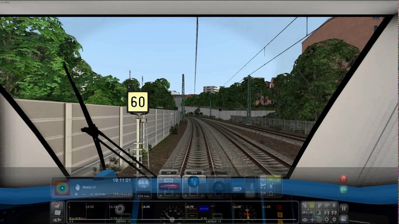 Train Simulator Lets Qd Paris Massy Rer B Ligne B By Zawal Youtube