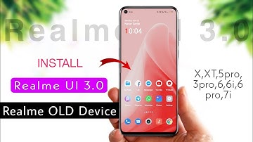 Install Realme UI 3.0 Manual Realme OlD Device | Install OnePlus Clock | Realme UI 3.0 Icons pack