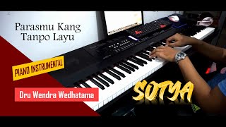 SOTYA  - Piano Instrumental Dru Wendra Wedhatama Adi VirSO Piano Cover Lirik