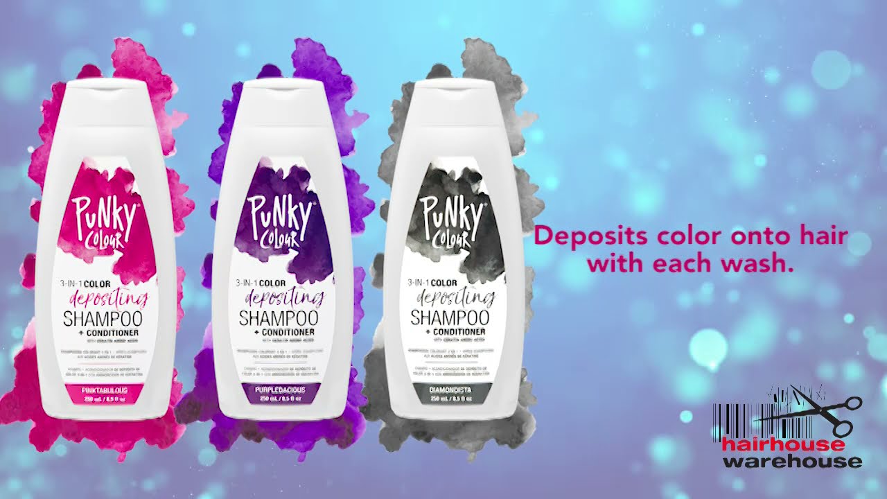 7. Punky Colour 3-in-1 Hair Color Depositing Shampoo and Conditioner in Blue - wide 3