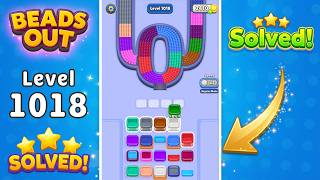🔴 Beads Out Level 1018 Walkthrough 🧩 | Full Solution Guide