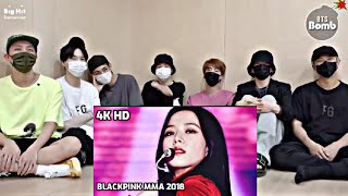 Bts Reaction To Blackpink Mma K-Pop Iconic Gg Performance Fanmade
