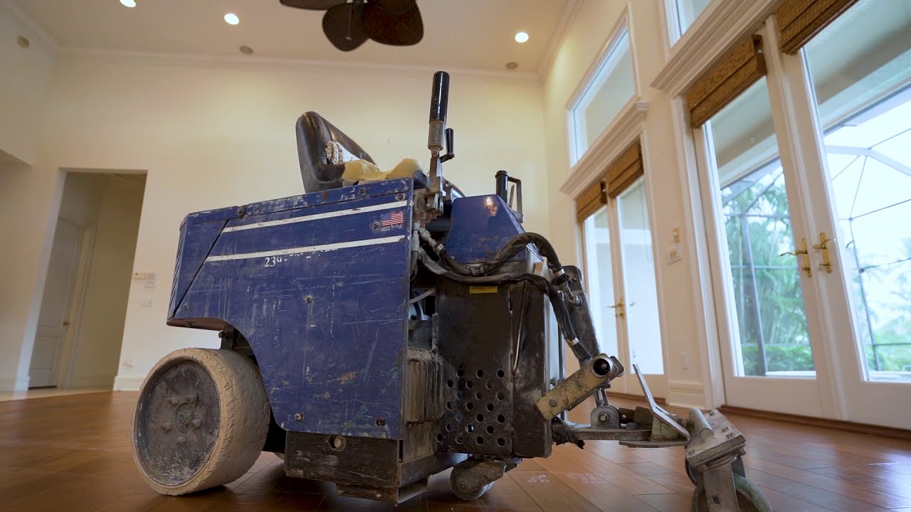 Wide Plank Hardwood Floor Installation YouTube