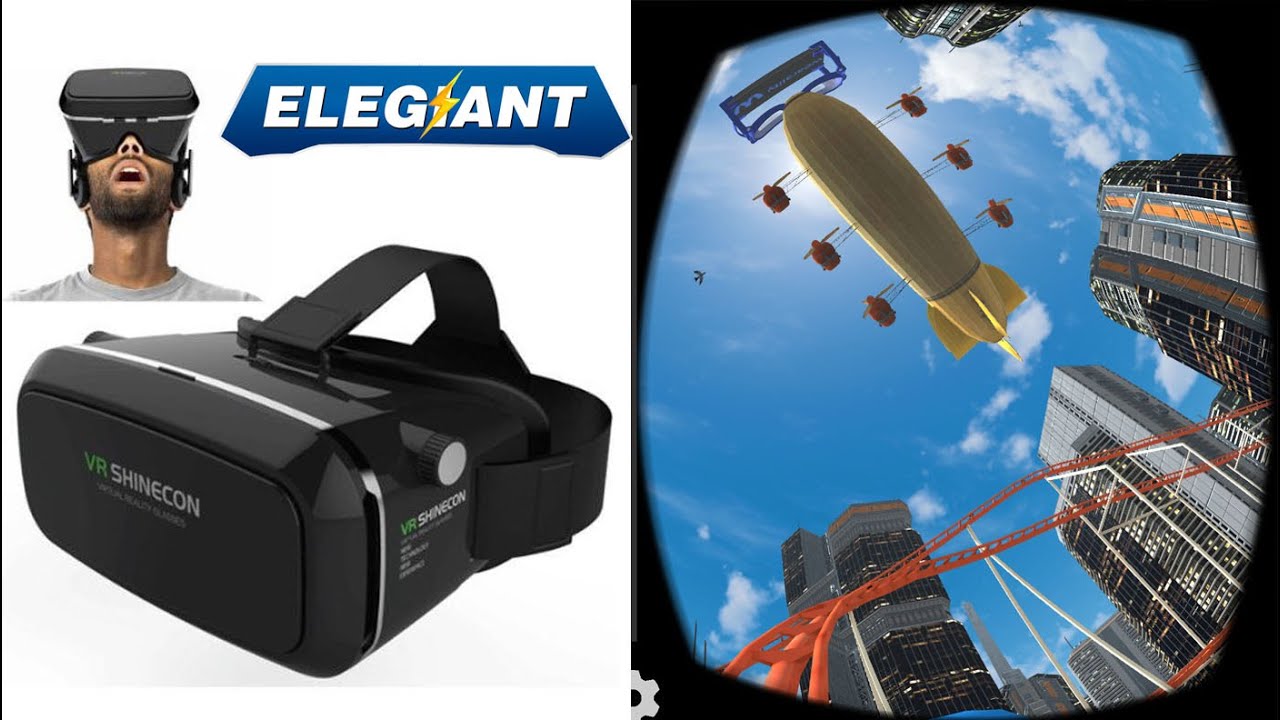 Elegiant VR Shinecon The Best 3D Virtual Glasses Unboxing and Review -  YouTube