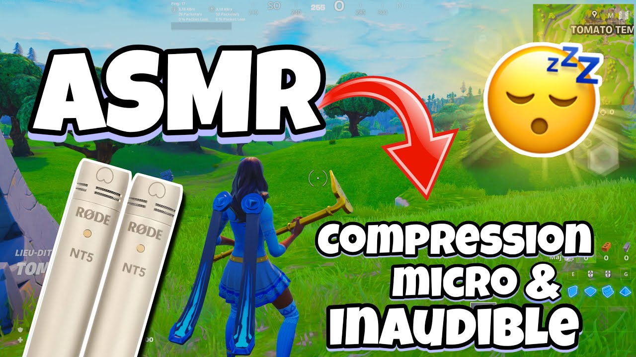 ASMR Français • COMPRESSION DES MICRO ET INAUDIBLE AVEC LES RODE NT5 😴