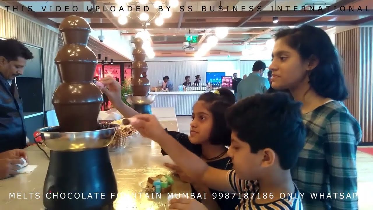 Chocolate Fountain For wedding, birthday, corporate parties and events - MELTS CHOCOLATE FOUNTAIN