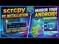 I Installed Scrcpy on Winux #linux  #windows @windowsonlinux 