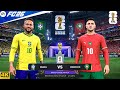FC 26 - Brazil vs Morocco - FIFA World Cup 2026 Group Stage - Ft, Neymar | PC™ Gameplay [4K60]