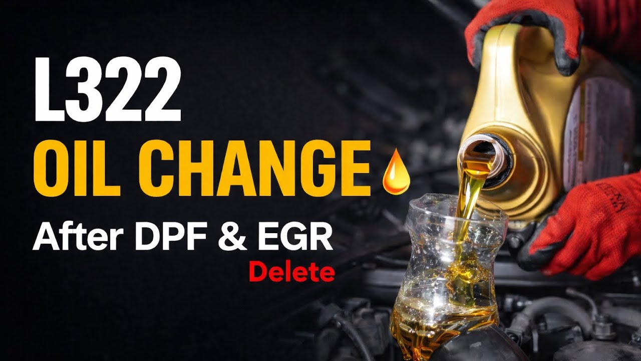 L322 Rear Diff Oil L322 Oil Change: After EGR & DPF delete - YouTube