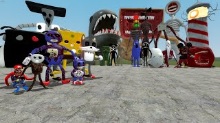 Cursed 3D Memes Vs Trevor Henderson Creatures In Garrys Mod