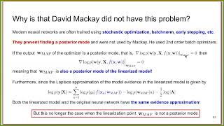 Jose Miguel Hernandez Lobato  The Linearized Laplace Approximation in Bayesian Neural networks  P3