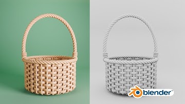 Try this Wicker Basket 3d Modeling in Blender it