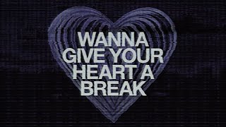 Demi Lovato - Give Your Heart A Break (with Bert McCracken - The Used) (Rock Version) (Lyric Video)