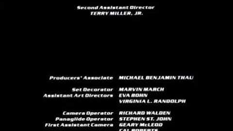 Lethal Weapon (1987) end credits