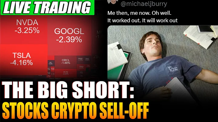 LIVE TRADING STOCK MARKET CRASH - THE BIG SHORT BEGINS? $TSLA $QQQ $SPY $NVDA $PLTR PRICE ACTION thumbnail