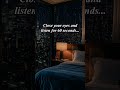 Listen to this for 60 seconds to fall asleep instantly 🌧️ #Shorts #SleepMusic