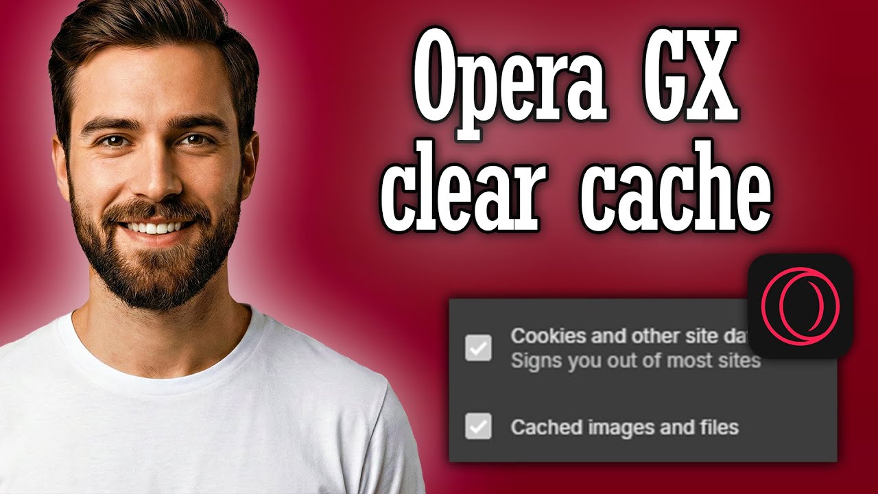 Opera GX how to clear cache & delete browsing data - Full Guide - YouTube