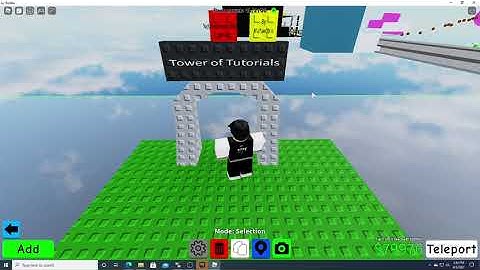 How to Make a JToH Portal and Frame in Obby Creator!