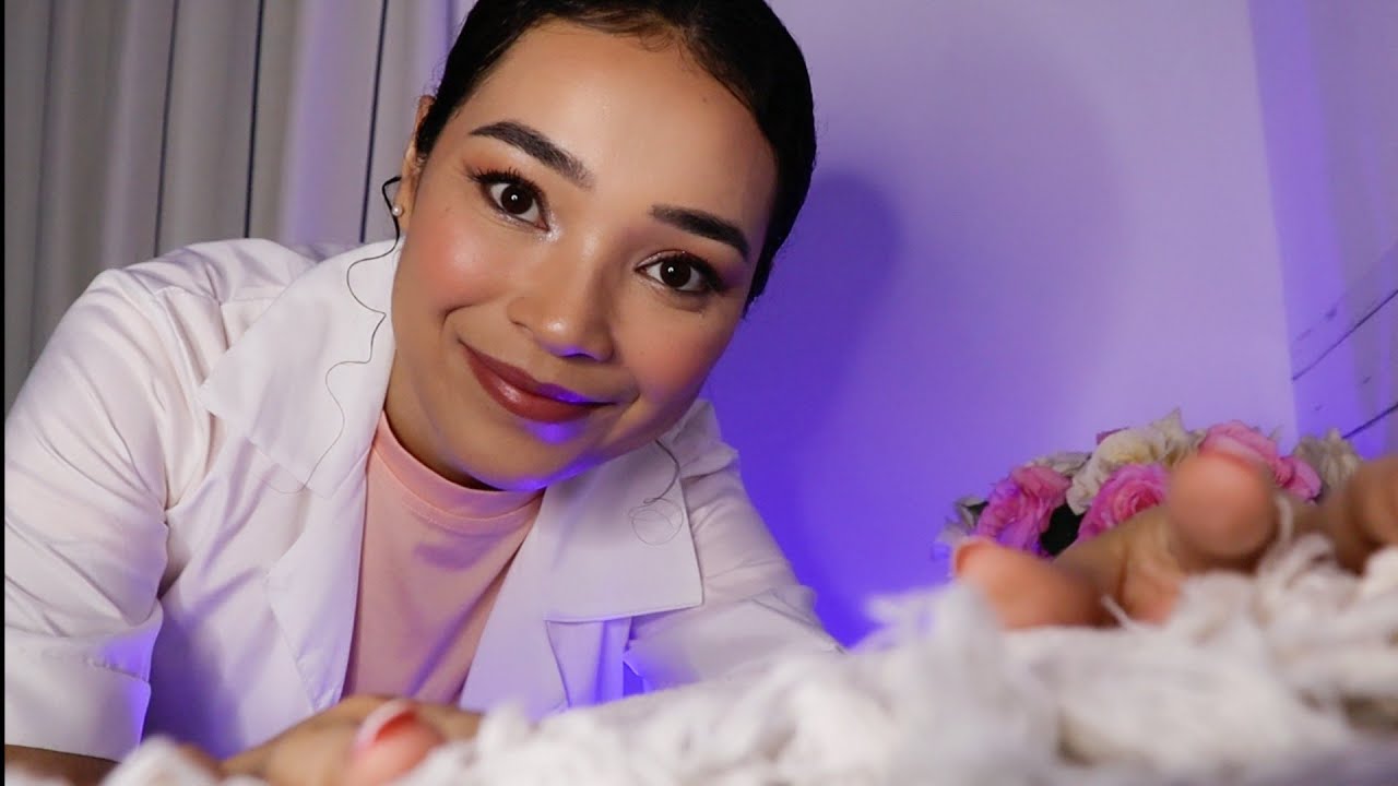 (ASMR) ENFERMEIRA PARTICULAR ♡ Cuidando de vc doente 🤒