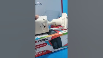 Hikvision Two Way Audio Camera | Hikvision Audio Camera #hikvisioncamera #cctvinstallation