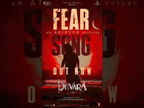Devara: All Hail To The Tiger | Fear Song | Ntr | Koratala Siva | Anirudh | Manoj Muntashir
