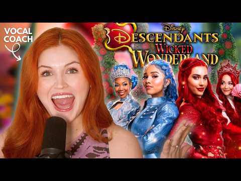 DESCENDANTS 'WICKED WONDERLAND' | Vocal coach reacts