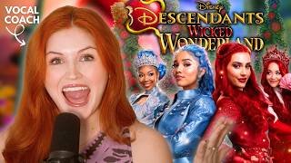 DESCENDANTS 'WICKED WONDERLAND' | Vocal coach reacts Coach