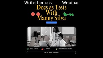 Docs as Test: A strategy for resilient documentation with Manny Silva
