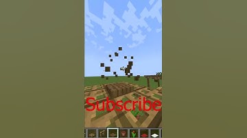 Minecraft picnic table build #shorts