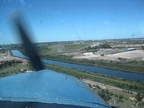 Aterrizaje en San Fernando 05 - Cessna 175 LV-HBZ