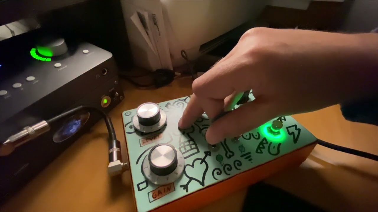 Tubescreamer TS808 Clone Build (noodling) + Silicond & Germanium diodes