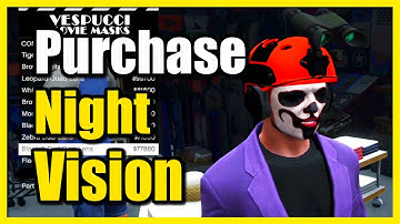 Where to Buy Thermal or Night Vision Goggles in GTA 5 Online (Activate & Equip)