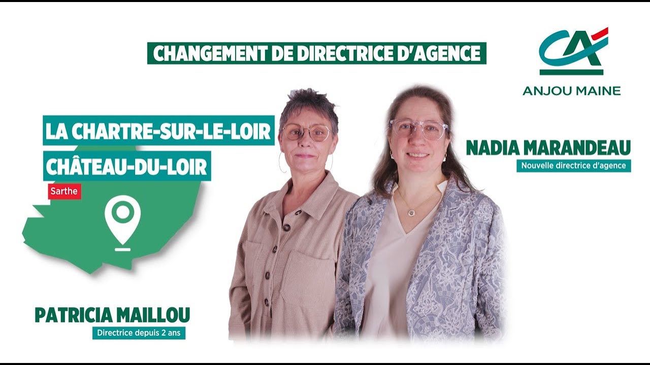 Changement de directeur d'agence CA Château-du-Loir